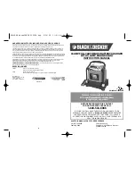 Предварительный просмотр 1 страницы Black & Decker BC40EWB Instruction Manual