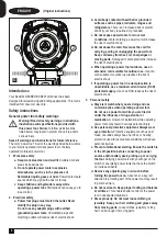 Preview for 4 page of Black & Decker BCD001 Original Instructions Manual