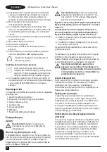 Preview for 92 page of Black & Decker BCD001 Original Instructions Manual