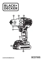 Black & Decker BCD700S Original Instructions Manual preview