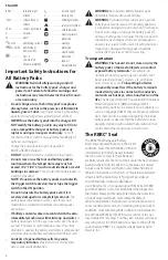 Preview for 6 page of Black & Decker BCD703 Instruction Manual