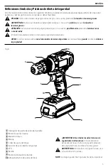 Preview for 3 page of Black & Decker BCD704 Instruction Manual