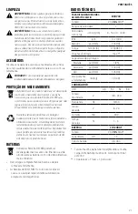 Preview for 21 page of Black & Decker BCD704 Instruction Manual