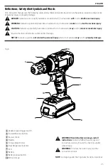 Preview for 23 page of Black & Decker BCD704 Instruction Manual