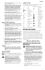 Preview for 25 page of Black & Decker BCD704 Instruction Manual