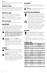 Preview for 30 page of Black & Decker BCD704 Instruction Manual