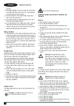 Preview for 6 page of Black & Decker BCD7122 Original Instructions Manual