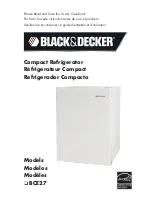 Preview for 1 page of Black & Decker BCE27 Use And Care Book Manual