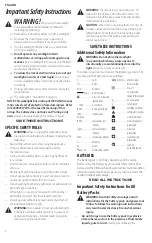 Preview for 4 page of Black & Decker BCL101 Instruction Manual
