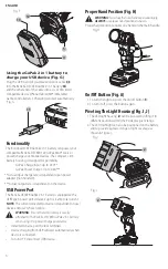 Preview for 8 page of Black & Decker BCL101 Instruction Manual