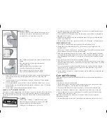 Preview for 5 page of Black & Decker BCM1410 Use And Care Book Manual