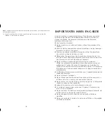 Preview for 11 page of Black & Decker BCM1410 Use And Care Book Manual