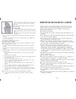 Preview for 6 page of Black & Decker BCM1410BDC Use And Care Book Manual