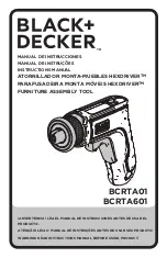 Preview for 1 page of Black & Decker BCRTA01 Instruction Manual