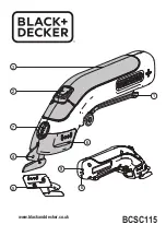 Black & Decker BCSC115 Original Instructions Manual предпросмотр