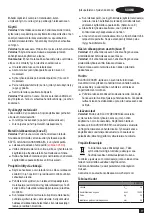 Предварительный просмотр 77 страницы Black & Decker BCSC115 Original Instructions Manual