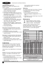 Предварительный просмотр 74 страницы Black & Decker BCSS18 Original Instructions Manual