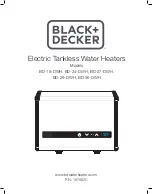 Black & Decker BD-18-DWH Manual preview