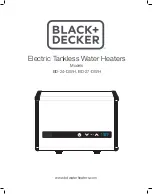 Preview for 1 page of Black & Decker BD-24-DWH Manual