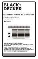 Preview for 1 page of Black & Decker BD05MWT6 Instruction Manual