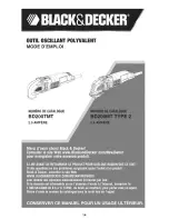 Предварительный просмотр 14 страницы Black & Decker BD200MT type 2 Instruction Manual