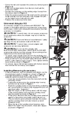 Preview for 7 page of Black & Decker BD200MT Instruction Manual