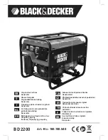 Preview for 1 page of Black & Decker BD2200 Original Instructions Manual