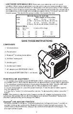 Preview for 4 page of Black & Decker BDBTS20B Instruction Manual