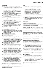 Preview for 15 page of Black & Decker BDC24L Instruction Manual