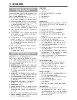 Preview for 12 page of Black & Decker BDC6L-LA Instruction Manual