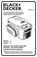 Black & Decker BDC8-LA Instruction Manual preview