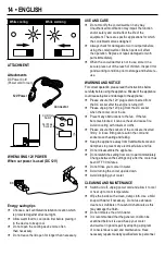 Preview for 14 page of Black & Decker BDC8-LA Instruction Manual