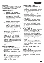 Preview for 3 page of Black & Decker BDCDB18 Manual