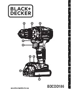 Black & Decker BDCDC18 Original Instructions Manual preview