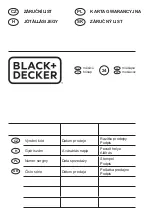 Preview for 91 page of Black & Decker BDCDD12 Original Instructions Manual