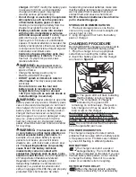 Предварительный просмотр 6 страницы Black & Decker BDCDDBT120C Instruction Manual