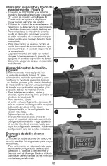 Preview for 32 page of Black & Decker BDCDHP220 Instruction Manual