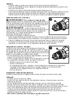 Предварительный просмотр 26 страницы Black & Decker BDCDMT112 Instruction Manual