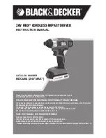 Предварительный просмотр 1 страницы Black & Decker BDCI202 Instruction Manual