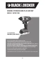 Preview for 13 page of Black & Decker BDCI202 Instruction Manual