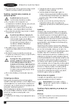 Предварительный просмотр 62 страницы Black & Decker BDCSFS30 Original Instructions Manual