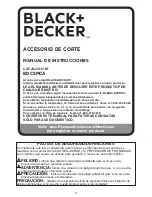 Preview for 11 page of Black & Decker BDCSMCA Instruction Manual