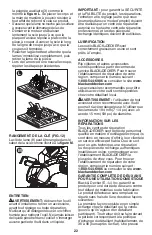 Preview for 22 page of Black & Decker BDECS200 Instruction Manual