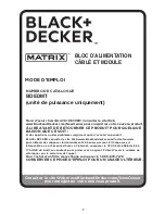 Предварительный просмотр 7 страницы Black & Decker BDEDMT Instruction Manual