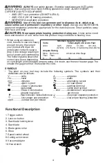 Preview for 4 page of Black & Decker BDEJS4C Instruction Manual