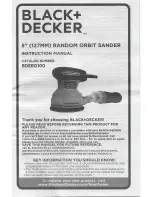 Black & Decker BDER0100 Instruction Manual предпросмотр