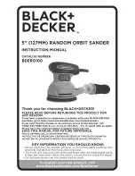Black & Decker BDEROI00 Instruction Manual preview