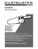Black & Decker BDH1000CH Instruction Manual preview