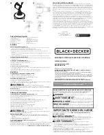 Предварительный просмотр 2 страницы Black & Decker BDH1200PVAV Instruction Manual