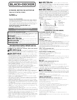 Предварительный просмотр 4 страницы Black & Decker BDH1200PVAV Instruction Manual